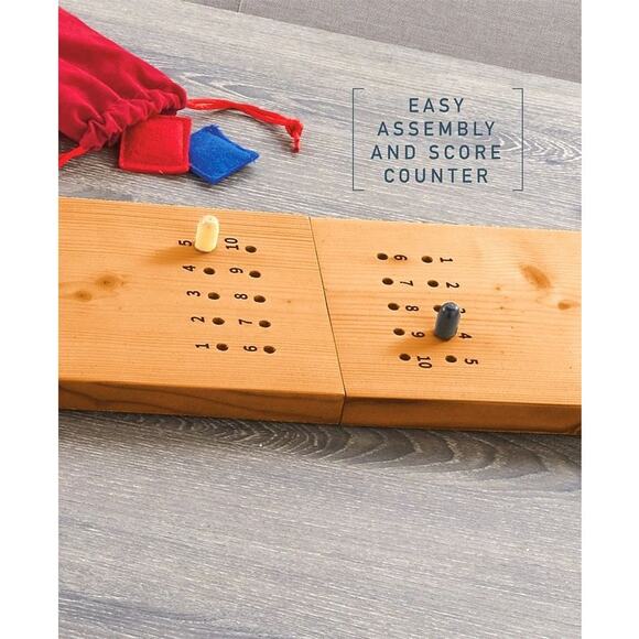 Studio Mercantile Wooden Tabletop Cornhole Game - Picture 2 of 4